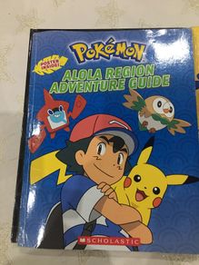 Pokemon Alola Region Adventure Guide book