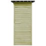 Garden Storage Shed Impregnated Pinewood 100x100x210 cm Image 2