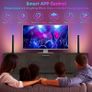 FREE EXPRESS SHIPPING 2PCS Smart LED Light Bars,Bluetooth Smart Ambient Lighting TV with 16 Million Colors,RGB Gaming Light with APP Remote Control,Sync to Music Rainbow RGB Light Bars for TV,PC,Party,Car,Movies,Room Image 5