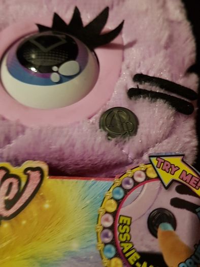 Purse Pets Interactive Handbag Plush Purple Cat 30 Sounds &