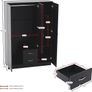 Riano 3 Door 2 Drawer Mirrored Wardrobe Image 3