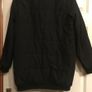 Missguided padded black bomber long line jacket coat size UK8 EU36 Postage included Image 3