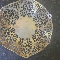 Irish sterling silver bon bon dish