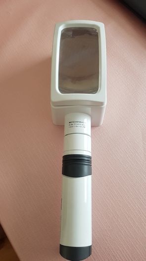 Magnifier with light. Eschenbach