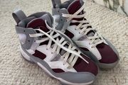 Jordan Two Trey trainers in white/ cherrywood red