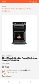 Dooble oven