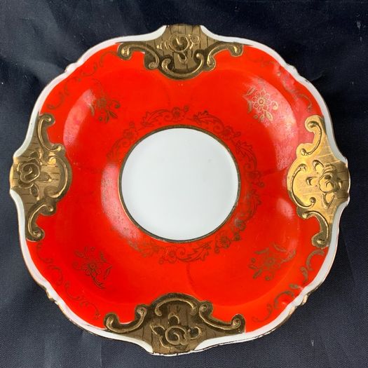 Rare Antique Demitasse Cup and Saucer