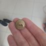 Boer War Antique Collar Stud. Field Marshall " Lord Roberts" Image 2
