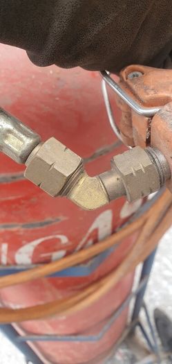 Gas Propane Torch, Ripack 2000, gas and trolley