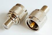 F Type To UHF PL259 Adapter