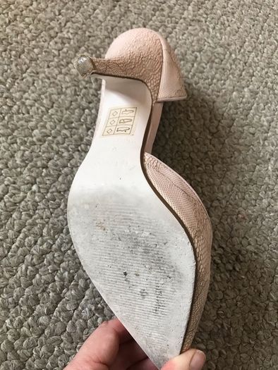 Coast nude high heels size 5