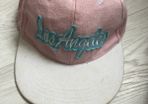 Pink Los Angeles Baseball Hat One Size