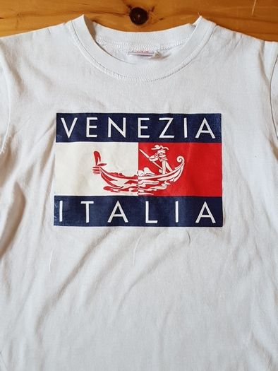 Age 5 White Venezia Teeshirt
