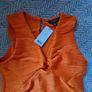 NEW Lipsy orange dress  size 14 Image 8