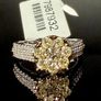 Diamond 9K gold natural diamonds ring Image 4