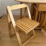 Drop leaf dining table with 4 chairs Image 5