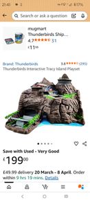 Thunder Birds " Tracey Island" playset