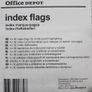 Office Depot Stationery Index Flags 50 x 20 mm Home Office School College Image 2