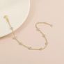 14K Gold Lab-Grown Diamond Bracelet: April Birthstone Jewelry Image 7