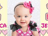 1st Birthday Party Banner Poster with photos