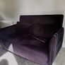 2 Seater Suede Pull-Out Sofa Bed Image 2