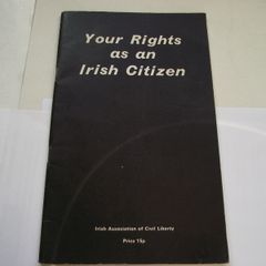 1972 'Your Rights as an Irish Citizen' booklet