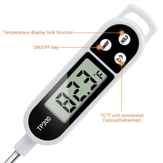 Digital Cooking Food Stab Probe`Thermometer Kitchen Meat Temperature Meter