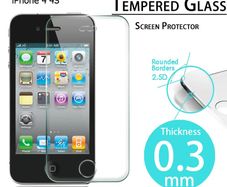 9H Tempered Glass Screen Protector for iPhone 4 4S - FREE POSTAGE