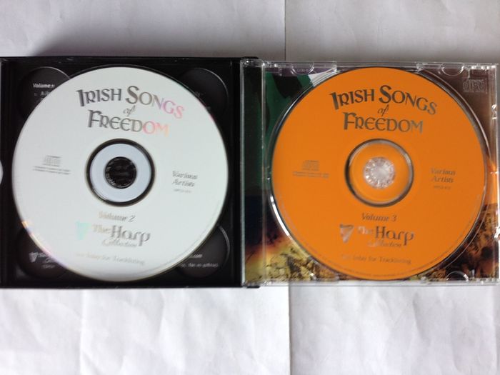 Irish Songs Of Freedom (The Harp Collection) [2004] (3CD Fatbox Album)