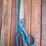 Large Old Tailors Scissors Image 3