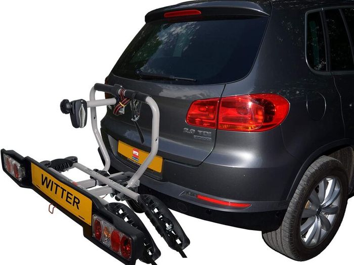 Mounted 2 Bike Rack | Maximum load 34 kg | Lightboard for 13pin sockets