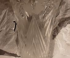 nice cut glass vase