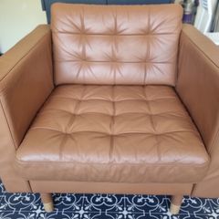 IKEA LANDSKRONA 2 Seater Sofa & Matching Armchair