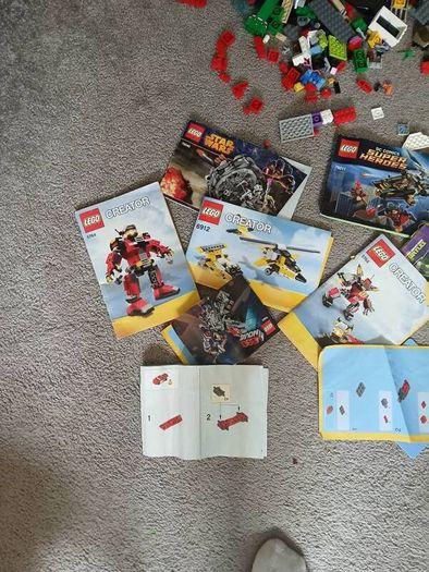 lego mix of retired pieces