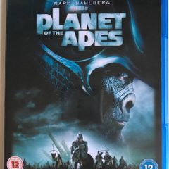 Planet Of The Apes (Tim Burton Film) [2001] Mark Wahlberg, Tim Roth, Helena Bonham Carter, Michael Clarke Duncan, Kris Kristofferson, Estella Warren & Paul Giamatti [Blu-ray Movie]