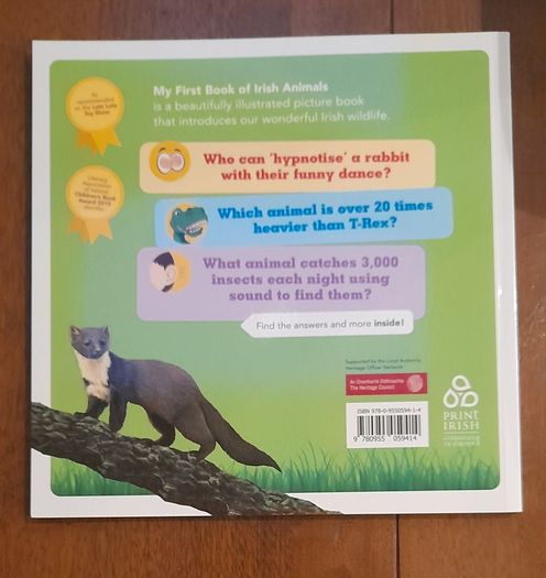 Irish Animals book