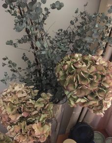 Dried Flowers + Trug & Basket