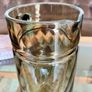 Vintage 1960s French Glass Jug with Decorative Swirling Design Image 4