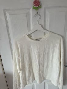 Cream Long Sleeve top
