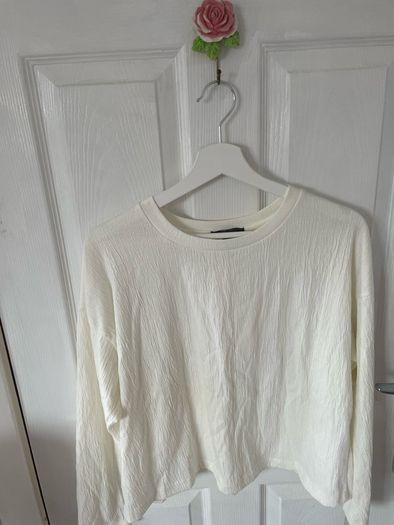 Cream Long Sleeve top