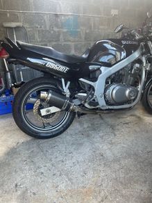 GS500 Delkevic exhaust