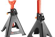 Jack Stands, 6 Ton (5,897.5 kg) Capacity Car Jack Stands Double Locking, 36.1 - 58.4 cm Adjustable Height, for lifting SUV