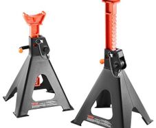 Jack Stands, 6 Ton (5,897.5 kg) Capacity Car Jack Stands Double Locking, 36.1 - 58.4 cm Adjustable Height, for lifting SUV