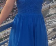 beautifull royal blue dress