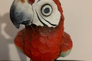 Handmade bird parrot