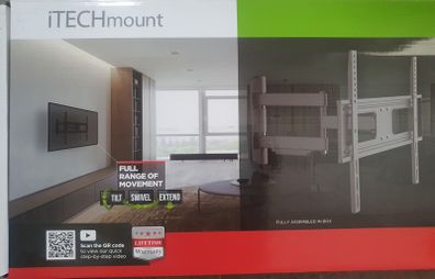 iTECHmount Full Motion Wall Mount Tv Bracket 37" - 80"