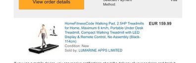 Brand new treadmill