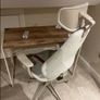 Home office desk and chair Image 4