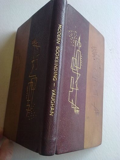 Modern Bookbinding Leather bound by owner Belfast N. Ireland
