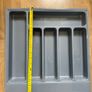 Free Two Grey Cutlery Drawer Inserts 30cm & 40cm Wide Image 2